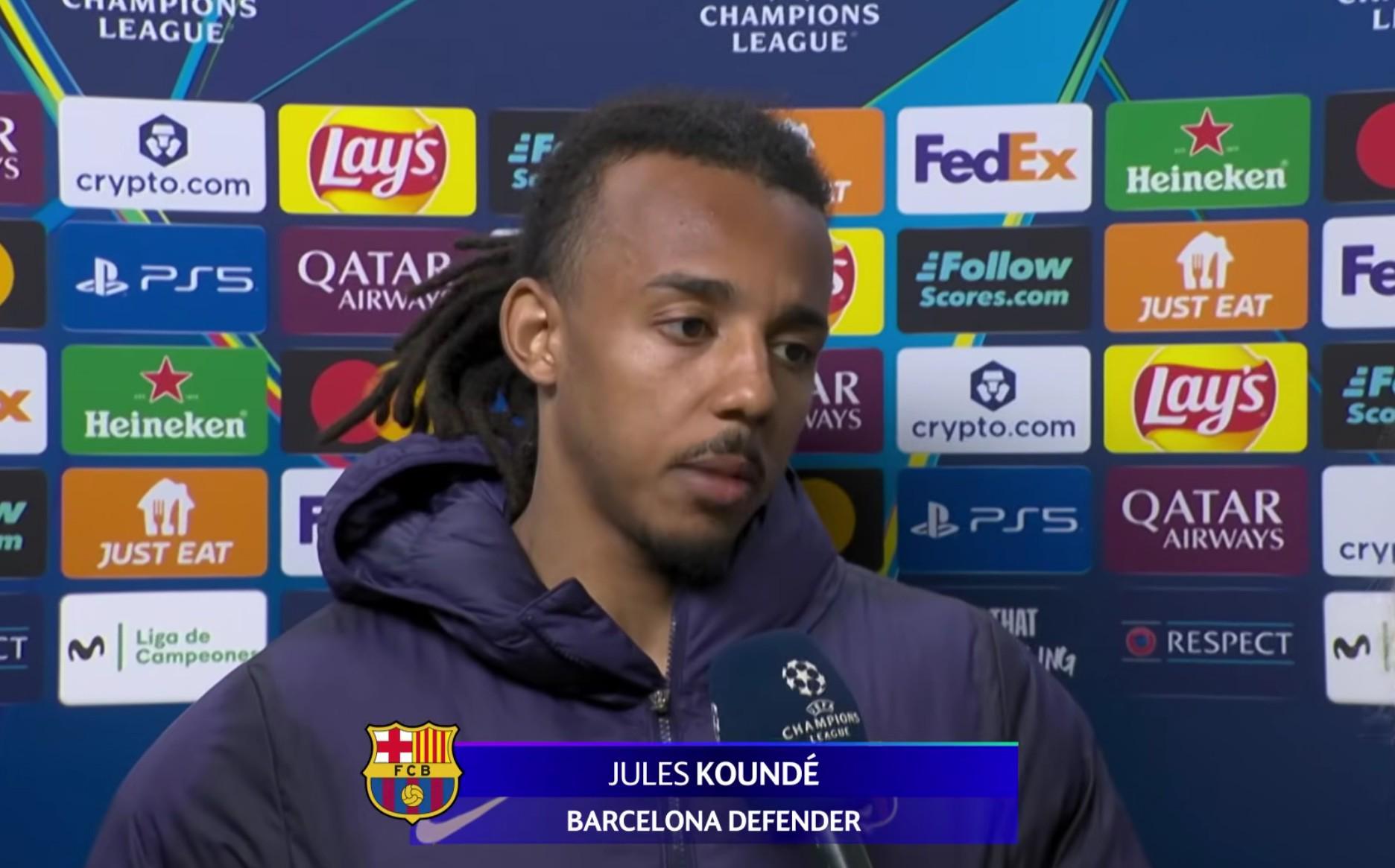 开云体育app-孔德：次回合以11人应战的巴萨能在场上压制马竞，打进三个球